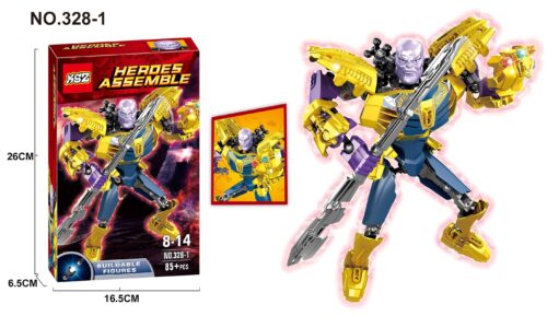 Bộ lắp ghép Thanos Heroes Assemble NO.328-1 của hãng 腾烁KSZ