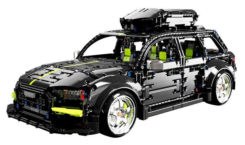 Hộp sản phẩm bộ lắp ráp TGL T5023 Siêu xe Audi RS6 Avant, một món đồ chơi mô hình ấn tượng cho con trai 14 tuổi.