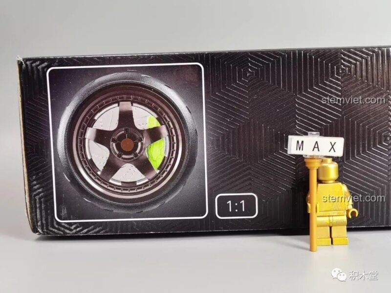 Ảnh review mặt sau hộp TGL T5023. Bộ xếp hình TGL T5023 giá tốt.