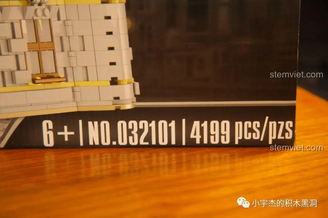 Thông số kỹ thuật của bộ lắp ráp MORK 032101 Ngân hàng Gringotts: số mảnh, độ tuổi khuyến nghị.