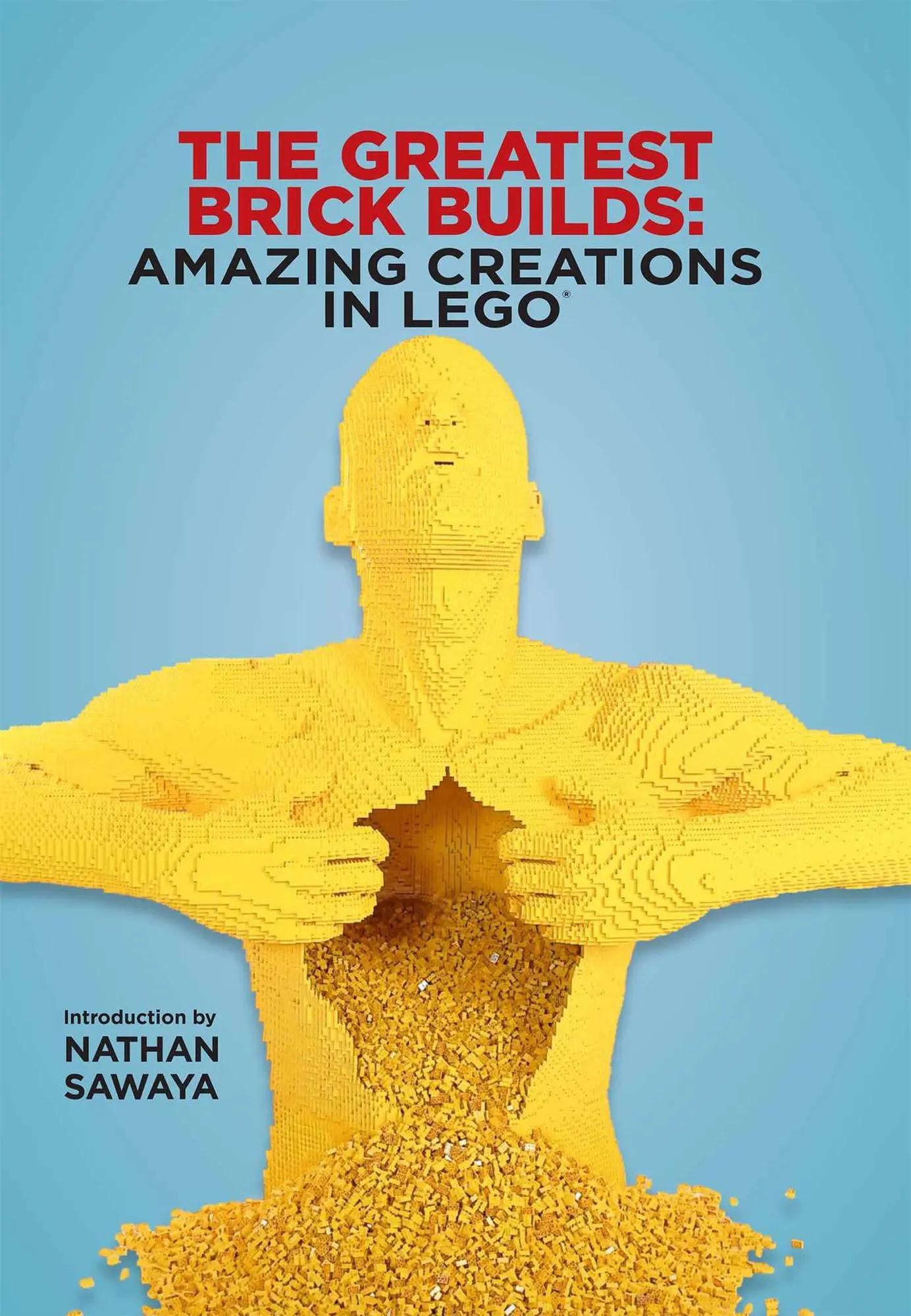Sách xây dựng LEGO The Greatest Brick Builds Amazing Creations in LEGO của Thunder Bay Press ISBN9781684121663, truyền cảm hứng sáng tạo cho thanh niên 12 tuổi, giá tốt.