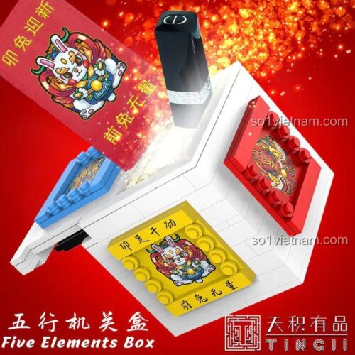 Bộ đồ chơi Tingyi W30 Hộp Cơ Chế Ngũ Hành mở hộp