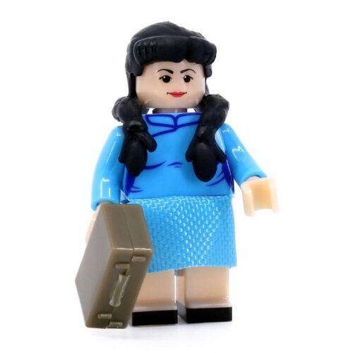 Mặt trước minifigure Tiny ATBFS002 Trang Mộng Điệp trong phim Vạn Thủy Thiên Sơn Tổng Là Tình. Món đồ chơi mô hình hoài niệm cho fan TVB 14+ tuổi.