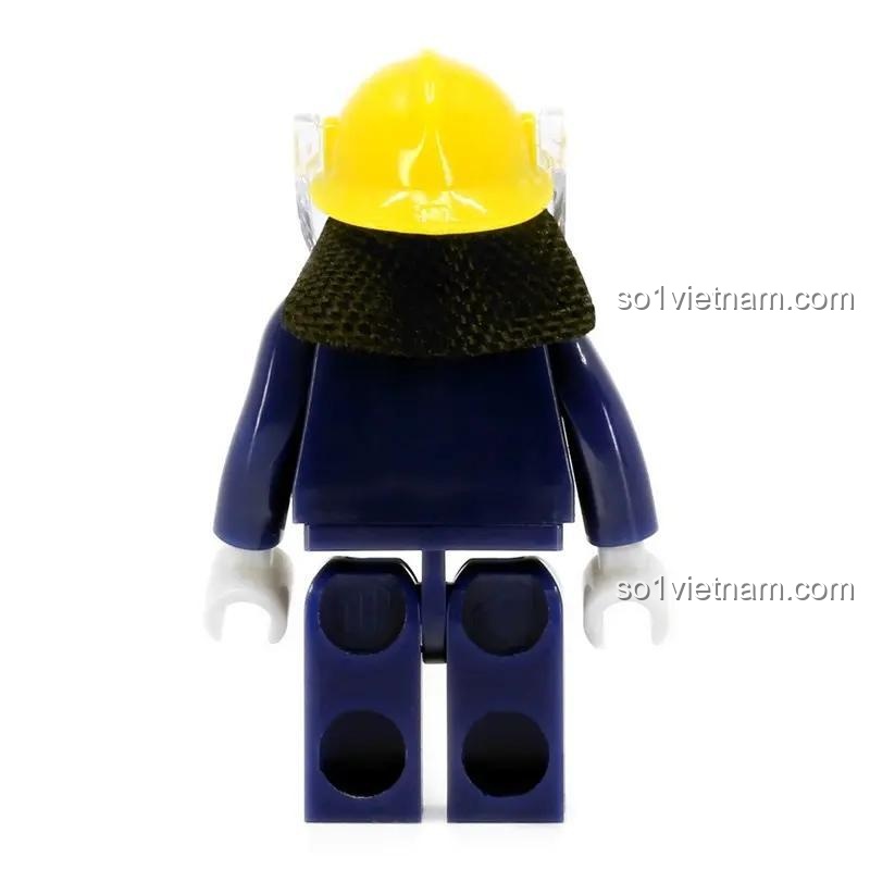 đồ chơi mô hình Lưu Hải Bách Tiny ATBFS012, bộ lắp ghép minifigure Burning Flame, minifigure lính cứu hỏa chất lượng cao