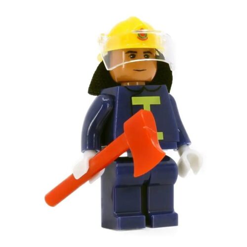 minifigure lính cứu hỏa Tiny ATBFS012, đồ chơi mô hình Lưu Hải Bách, minifigure lính cứu hỏa giá rẻ cho bé trai 6 tuổi