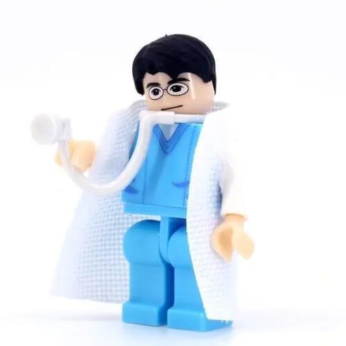 Đồ chơi mô hình Tiny ATBFS013 Minifigure bác sĩ Trình Chí Mỹ, tái hiện nhân vật phim Bàn Tay Nhân Ái 1998 với ống nghe, chi tiết tinh xảo, phù hợp bé trai 6 tuổi, giá tốt.