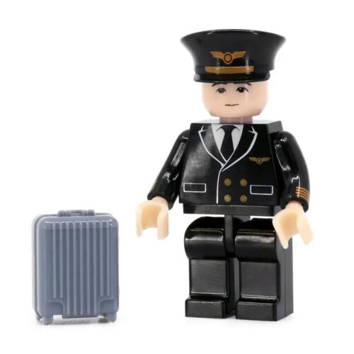 đồ chơi mô hình Minifigure Phi công Đường Diệc Sâm Tiny ATBFS015, mô hình độc đáo cho bé trai 8 tuổi, giá tốt