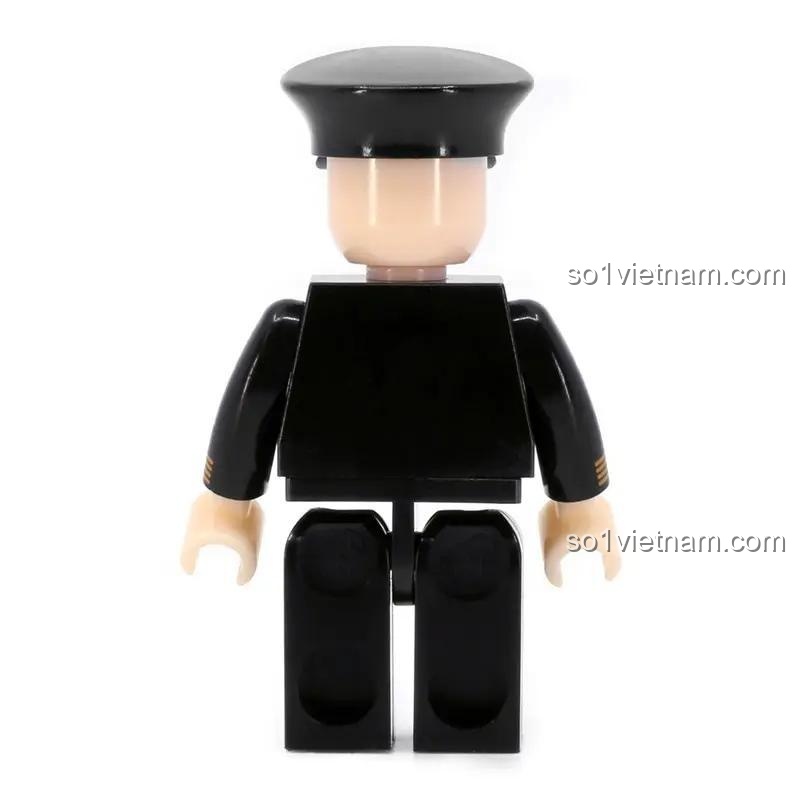 bộ lắp ghép Tiny ATBFS015 Minifigure Phi công Đường Diệc Sâm, chất lượng cao, cho bé trai 8 tuổi