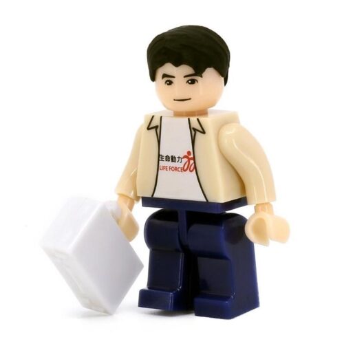 Minifigure Tiny ATBFS016 Vương Phủ Phân trong phim Đột Phá Cuối Cùng, đồ chơi mô hình cho người hâm mộ TVB 18+ tuổi.