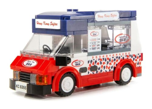 Mô hình xe kem Hồng Kông Tiny ATBRC001 chi tiết, đồ chơi lắp ráp 200 mảnh ghép cho cả nam và nữ 14 tuổi, giá tốt.