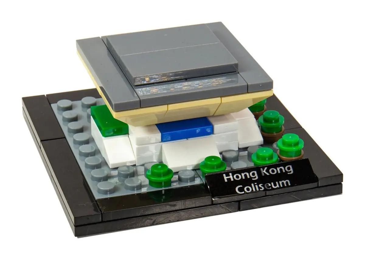 bộ lắp ghép Mô hình Hồng Kông Hồng Quán Tiny ATBRC011, mô hình kiến trúc thu nhỏ chi tiết tinh xảo, phù hợp thanh niên 14 tuổi, giá tốt