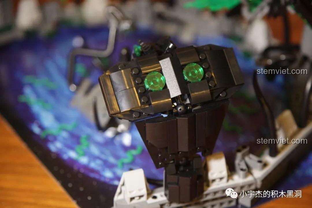 Toàn cảnh mô hình Xà Trận Leier J923 sau khi lắp ráp hoàn chỉnh, một sa bàn phim Tam Sinh Thế ấn tượng.