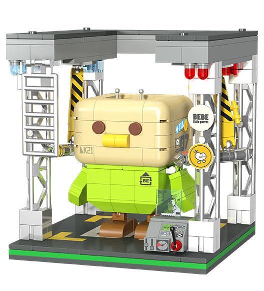 Bộ lắp ghép Robot Chim Bebe TOP TOY 60035 với thiết kế độc đáo, có đèn LED, phù hợp cho bé trai và bé gái 8 tuổi, giá tốt.