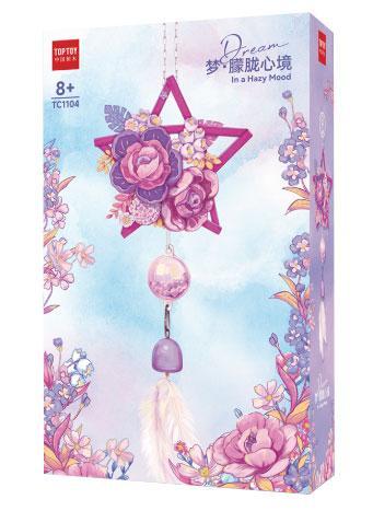 Bộ lắp ghép Hoa bắt giấc mơ TOP TOY TC1104, đồ chơi mô hình hoa mộng mơ cho bé gái 8 tuổi, món quà giá tốt giúp rèn luyện sự khéo léo và cảm nhận thẩm mỹ.