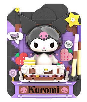 Bộ lắp ghép Kuromi TOP TOY TC1503, mô hình Kuromi Bánh Kem Rừng Đen dễ thương, đồ chơi lắp ráp cho bé gái 8 tuổi, giá tốt.