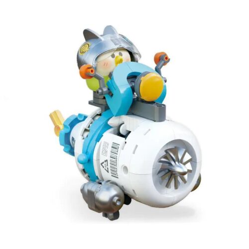 Bộ lắp ghép Máy Bay Sữa của Vẹt Con BEBE TOP TOY TC1707, mô hình Q-version đáng yêu cho bé 8 tuổi, giá tốt.