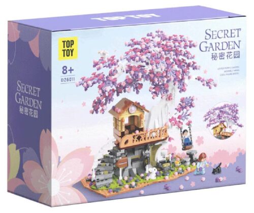 Bộ lắp ghép Khu Vườn Bí Mật 1000 mảnh ghép, hộp sản phẩm TOP TOY TC2009 đẹp mắt, quà tặng giá tốt cho bé gái 6 tuổi.