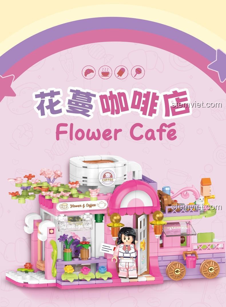 Poster quảng cáo bộ sưu tập các cửa hàng mini của TOP TOY, bao gồm bộ đồ chơi TOP TOY TC2010.