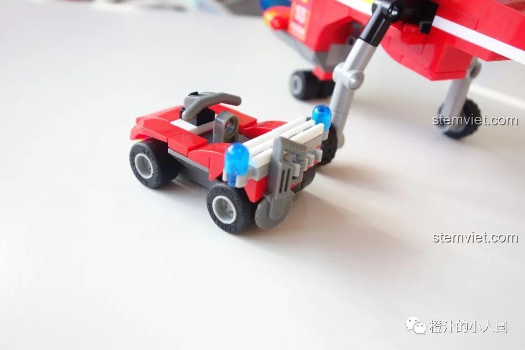 Trải nghiệm CAYI 2603 Trực thăng vận tải cứu hộ khi cần cẩu móc vào xe hỗ trợ mặt đất.