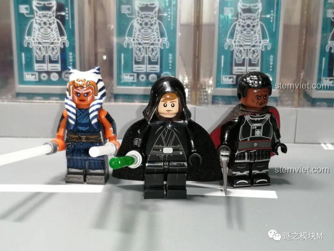 Trải nghiệm WM 6121 Minifigure The Mandalorian: Bộ sưu tập minifigure The Mandalorian WM6121.