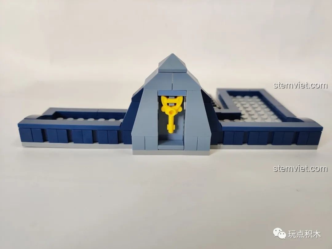 Chi tiết phần mái trên cùng của trải nghiệm Zhegao QL0935 Tòa nhà Quán rượu Hill.