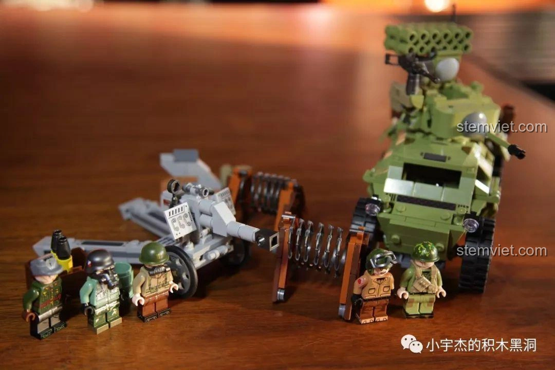 Góc nhìn khác của trận địa Panlos Brick 631007, thể hiện sự phối hợp giữa các đơn vị.