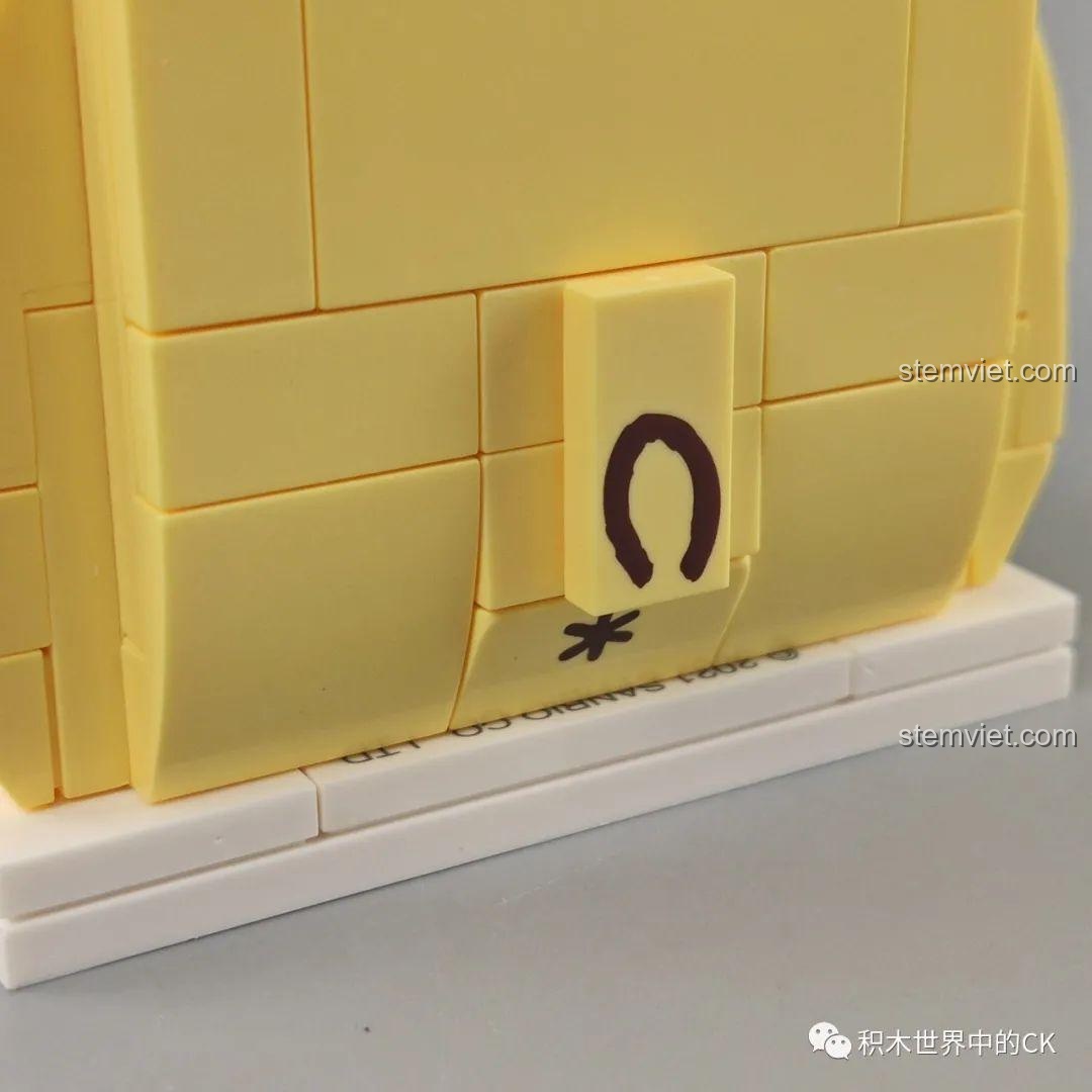 Trọn bộ sưu tập bốn mô hình lắp ráp Keeppley Sanrio gồm Hello Kitty, My Melody, Cinnamoroll, Pompompurin.