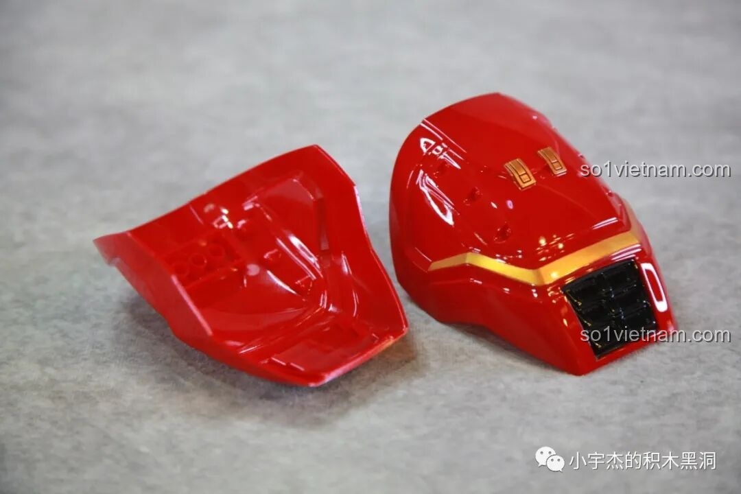 Túi linh kiện số 1 của KBOX V5004 Giáp Chống Hulk MK44, chứa nhiều mảnh ghép nhỏ.