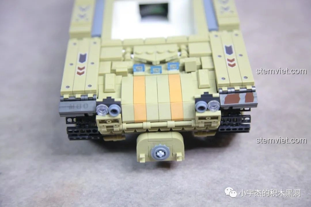 Các túi mảnh ghép số 5 của bộ lắp ghép PanlosBrick 632004 Xe Tăng Chủ Lực M60 Magach Israel.