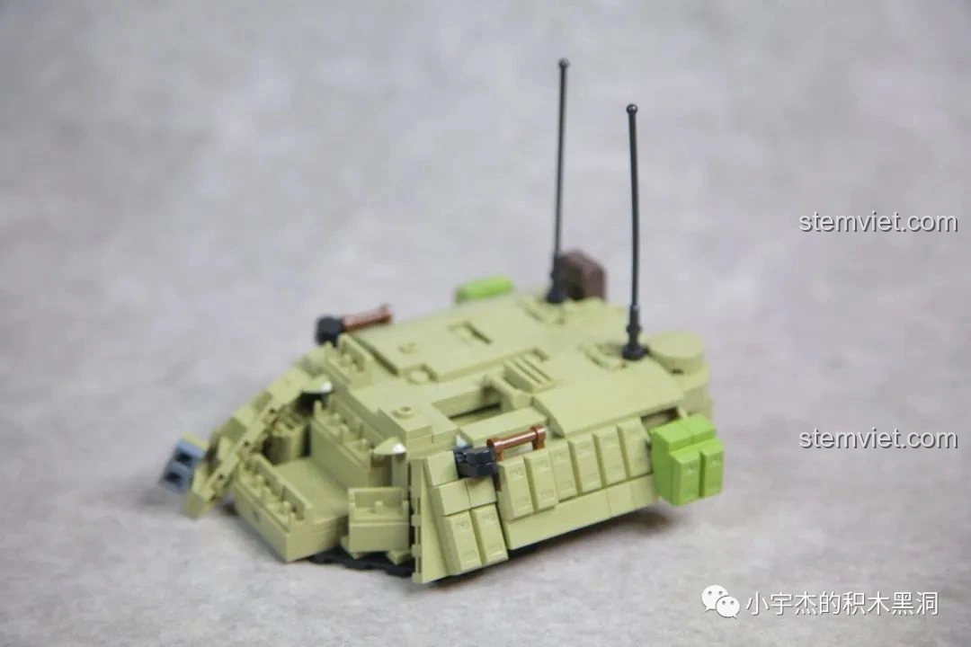 Các túi mảnh ghép số 6 của bộ lắp ghép PanlosBrick 632004 Xe Tăng Chủ Lực M60 Magach Israel.