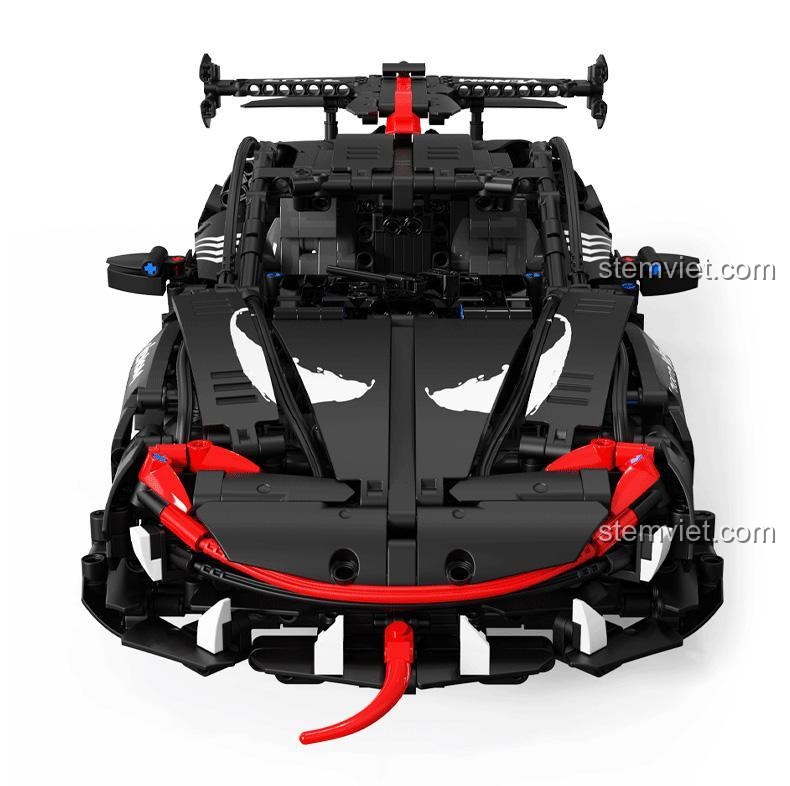 Siêu xe đua Venom GTR T2002 Tuomu, đồ chơi lắp ráp DevilParsite 2203 mảnh, thiết kế độc đáo cho bé trai