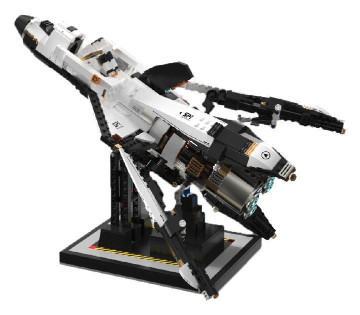 Bộ lắp ghép Tàu con thoi vũ trụ Tuomu T5005, mô hình tàu vũ trụ cho bé trai 8 tuổi, giá tốt