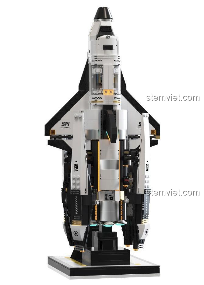 Đồ chơi mô hình Phi thuyền không gian Tuomu T5005, bộ đồ chơi lắp ráp phi thuyền không gian, chất lượng cao, đáng tiền
