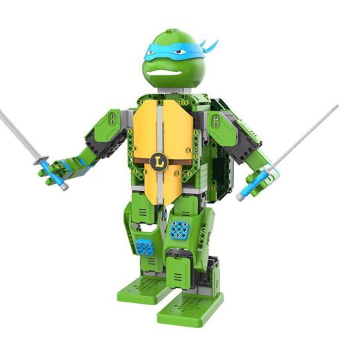 Robot Ninja Rùa Leonardo UBTECH-TURTLES-LEONARDO, bộ đồ chơi lắp ghép tương tác thông minh cho bé trai 8 tuổi, giá tốt.