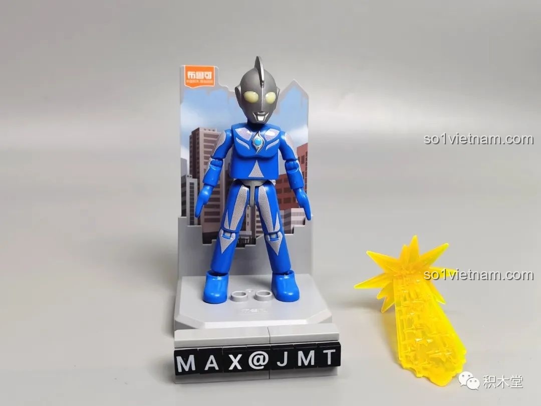 Quá trình lắp ráp nhân vật Ultraman BLOKEES 71217