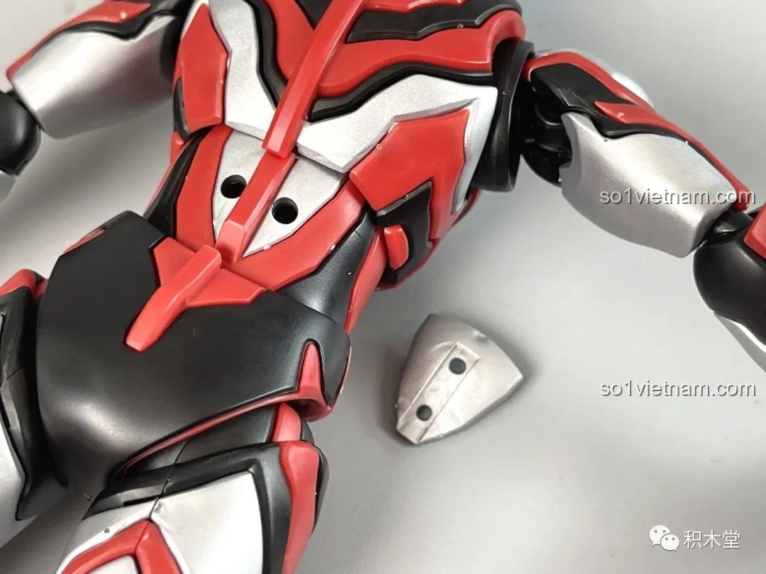 Các bộ phận chi tiết của mô hình lắp ráp Ultraman Geed 71219 BLOKEES