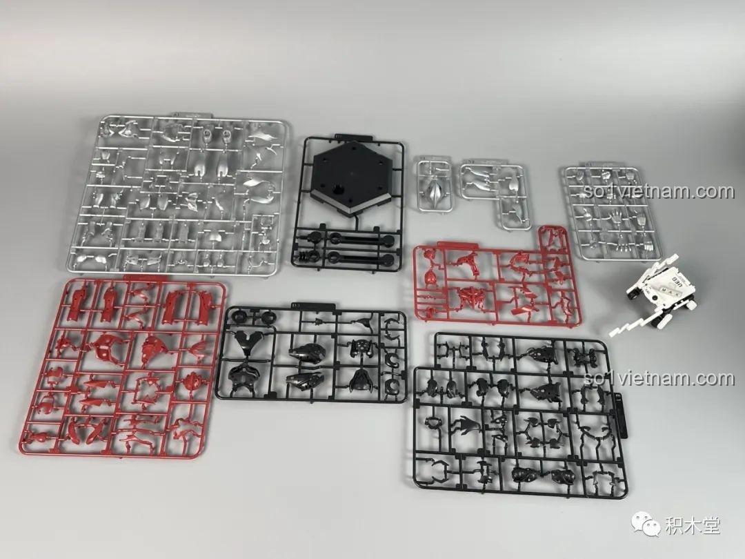 Quá trình lắp ráp mô hình Ultraman Geed 71219 BLOKEES