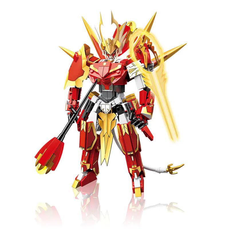 Mô hình Machina Force 6101, bộ đồ chơi robot chiến đấu 565 mảnh, đồ chơi lắp ráp cho thanh niên, đồ chơi giáo dục STEM, cơ giáp uy lực, giá tốt