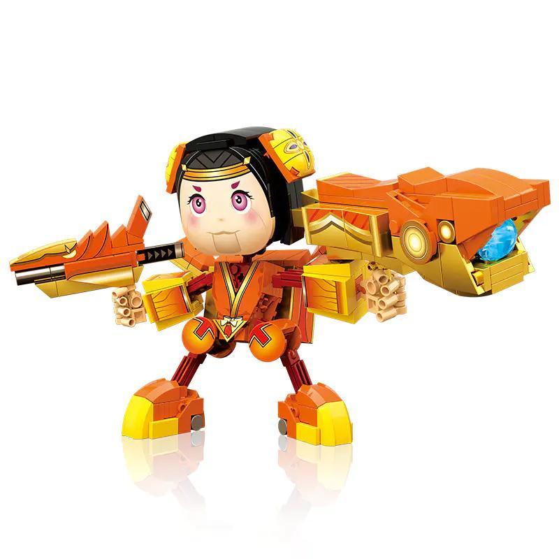 Bộ đồ chơi lắp ráp Machina Force 6104 Robot Chiến Đấu cho bé 14 tuổi