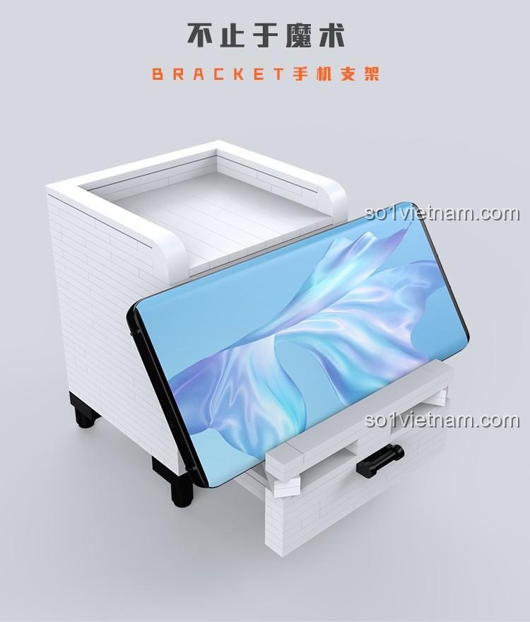 bộ khối lắp ghép Hộp bí mật W53, đồ chơi xây dựng, đồ chơi mô hình cho con trai 14 tuổi, chất lượng cao