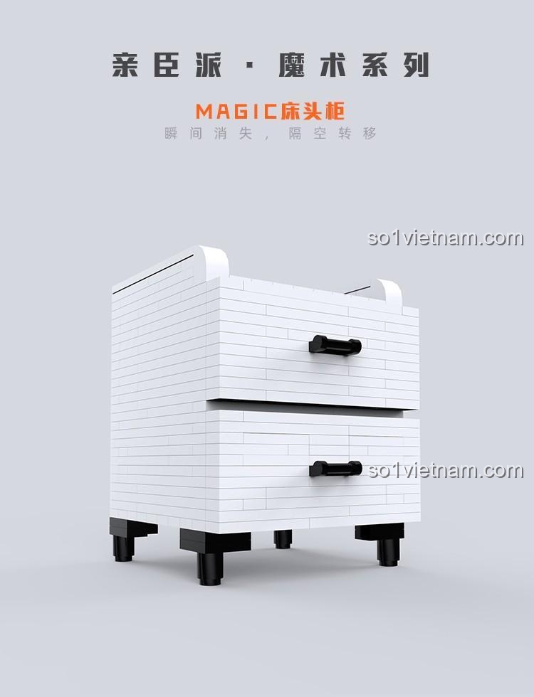 đồ chơi mô hình Kệ điện thoại W53, hộp bí mật, đồ chơi xây dựng cho con trai 14 tuổi, giá tốt