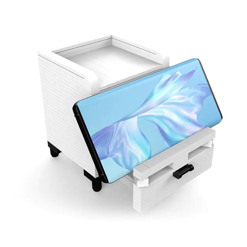 bộ đồ chơi Ma thuật tủ đầu giường W53, kệ điện thoại, hộp bí mật, đồ chơi lắp ghép sáng tạo cho con trai 14 tuổi, giá tốt