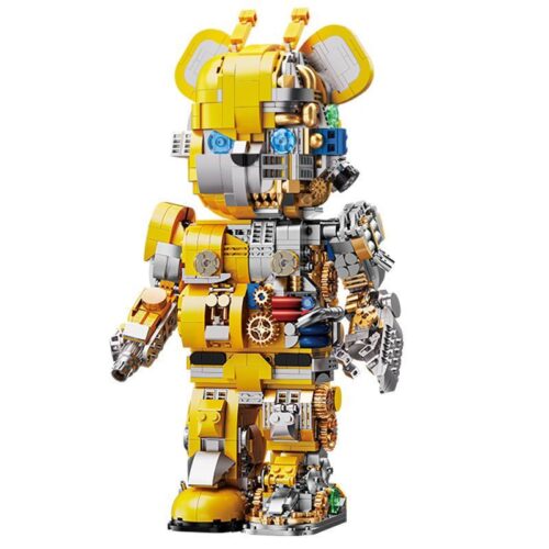 Bộ lắp ghép Gấu Robot Ong Vàng Cơ Khí 400% Wangao 188005, đồ chơi mô hình Gấu Cơ Khí chi tiết cao, phù hợp bé trai 6 tuổi, giá tốt.