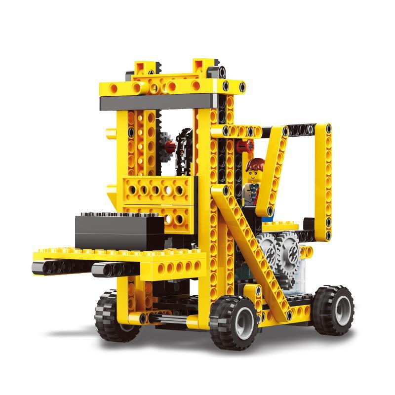 Bộ lắp ráp WANGE 1403 Động cơ Máy Móc 4 Trong 1, đồ chơi mô hình kỹ thuật có động cơ cho bé trai 6 tuổi, giá tiết kiệm