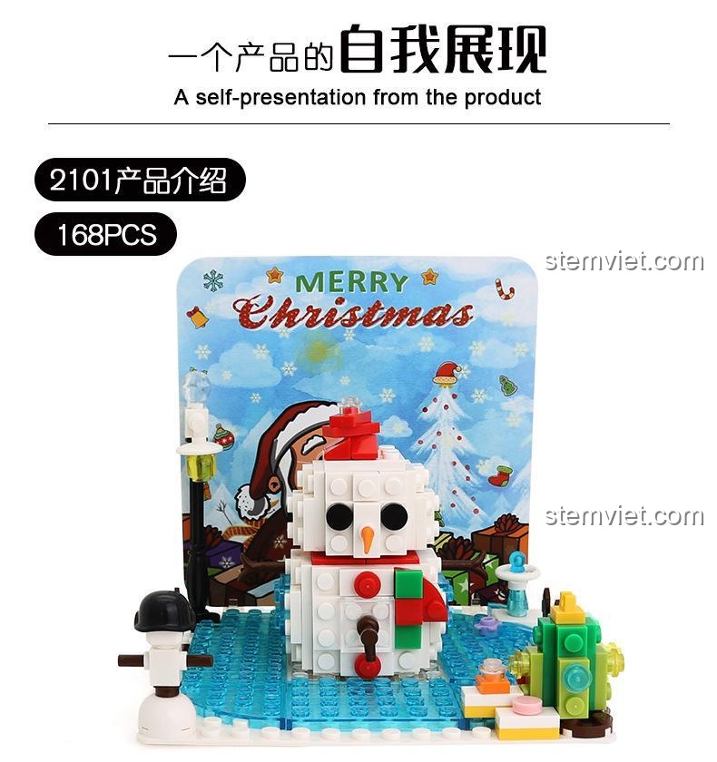 Thông số kỹ thuật chi tiết của đồ chơi mô hình Wange 2101, bao gồm 168 chi tiết, kích thước và trọng lượng.