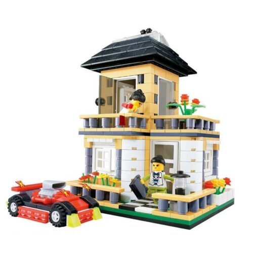 Bộ lắp ghép Biệt Thự Mini CityInn WANGE 31051 với 405 mảnh ghép, đồ chơi mô hình chất lượng cao cho bé 6 tuổi, giúp phát triển tư duy sáng tạo, giá tốt.