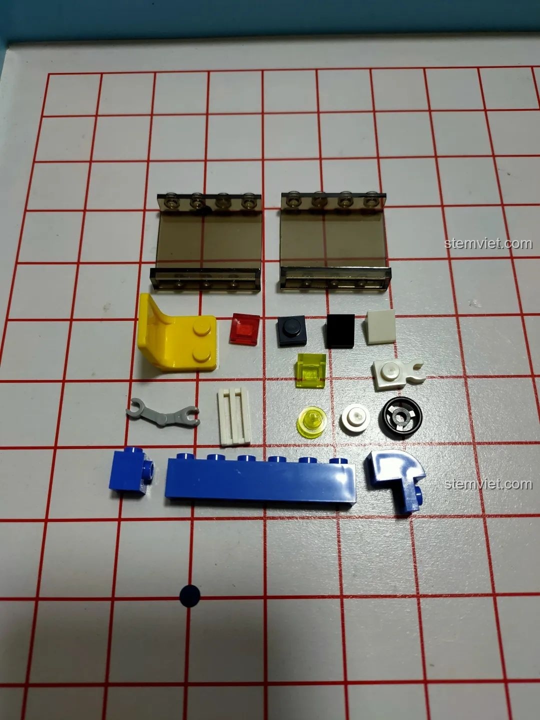 Cận cảnh phần khung xe Wange 3970, cho thấy độ khít của các mảnh ghép.