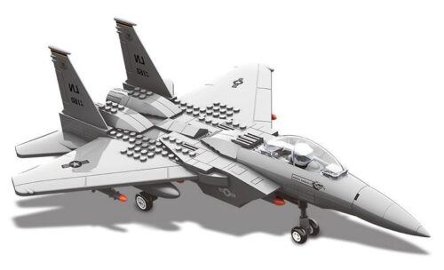 Bộ lắp ráp máy bay chiến đấu F-15 Eagle WANGE 4004, đồ chơi mô hình tiêm kích F-15 cho bé trai 6 tuổi giá rẻ.