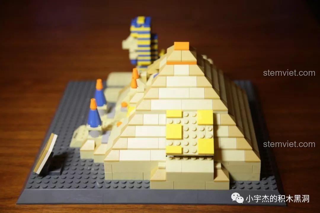 Góc nhìn bên trái của bộ xếp hình WANGE 4210.