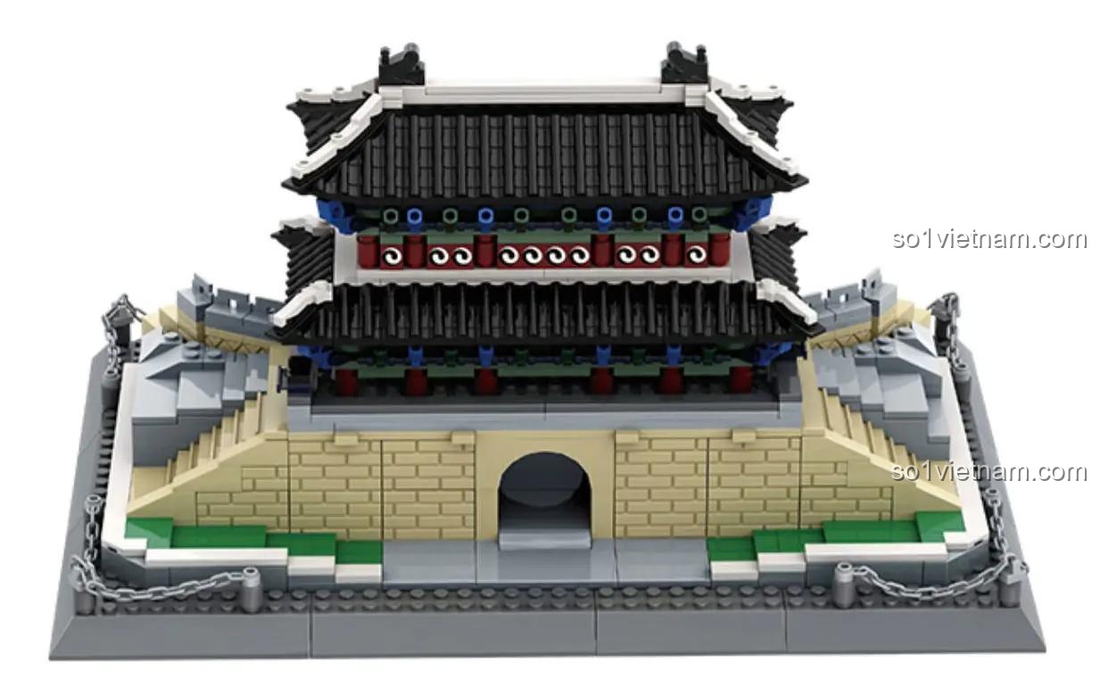 Mô hình Cổng Namdaemun Seoul Hàn Quốc Wange 5240 - Chi tiết
